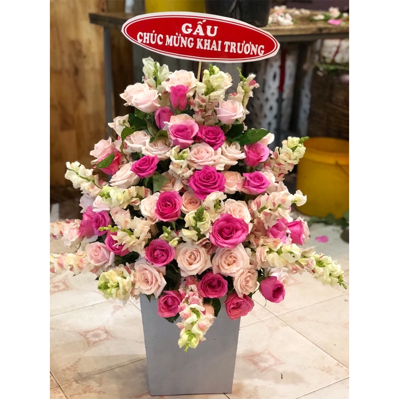 Giỏ hoa tươi đẹp LOVE-G78
