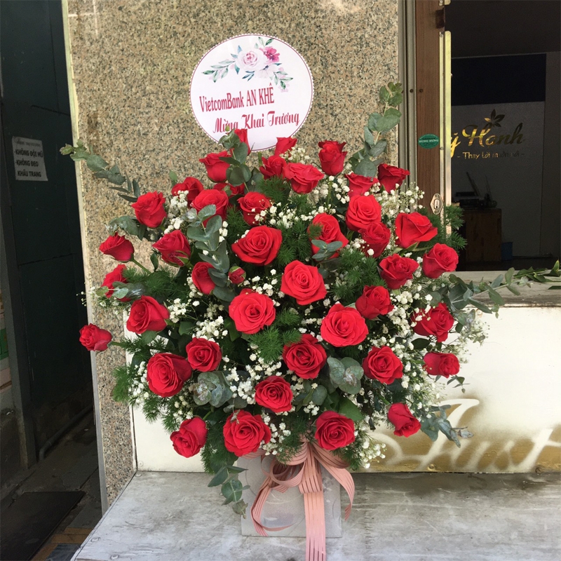 Giỏ hoa tươi đẹp LOVE-G90