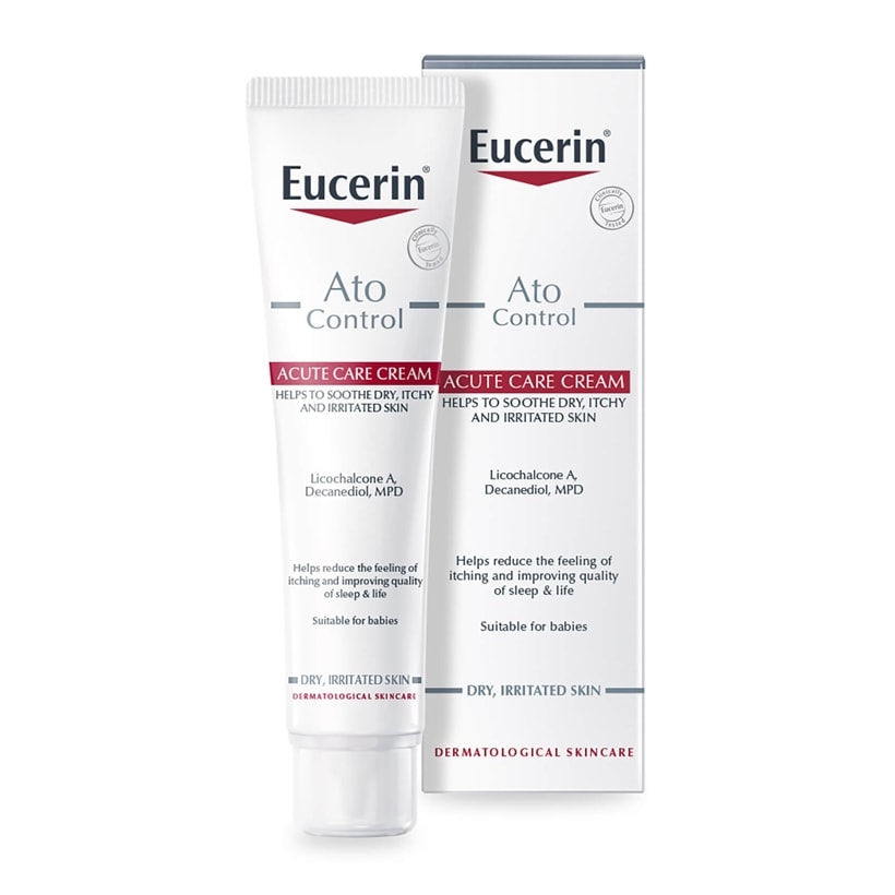 Kem dưỡng giảm ngứa, đỏ da Ato Control Acute Care - Eucerin ...