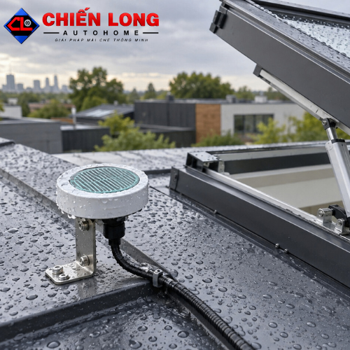 Motor Cửa Sổ Giếng Trời Tự Động Hành Trình 30cm