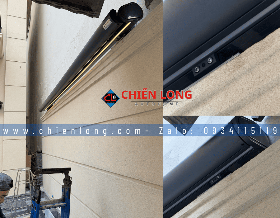 Báo Giá Mái Hiên Tự Động 4m Chạy Ra 3m | Điều Khiển Từ Xa