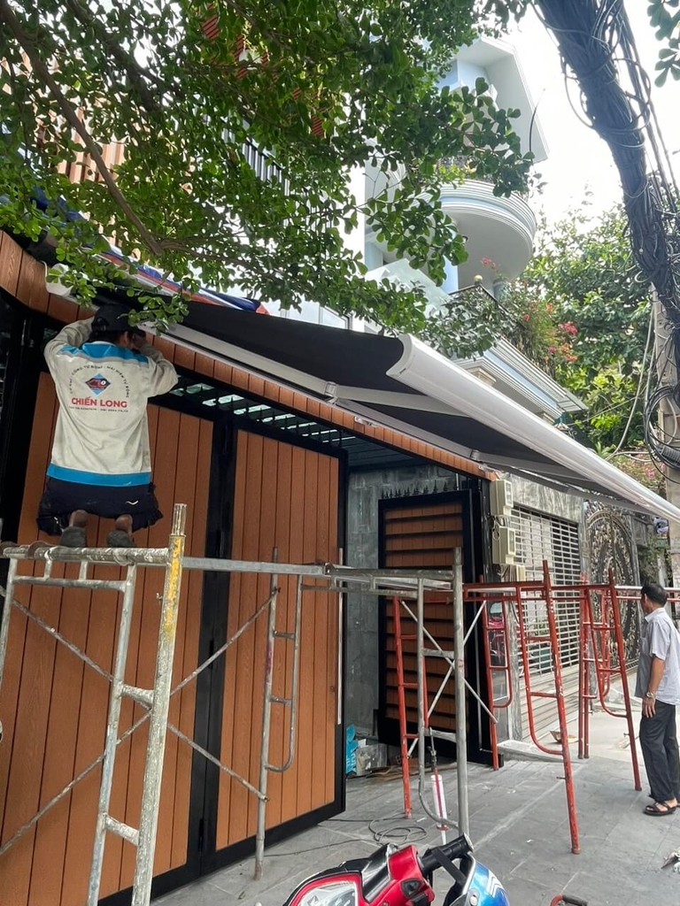 BÁO GIÁ MÁI HIÊN FULL BOX TFCA -04 ( NGANG 5.3M CHAY RA 2.5M)