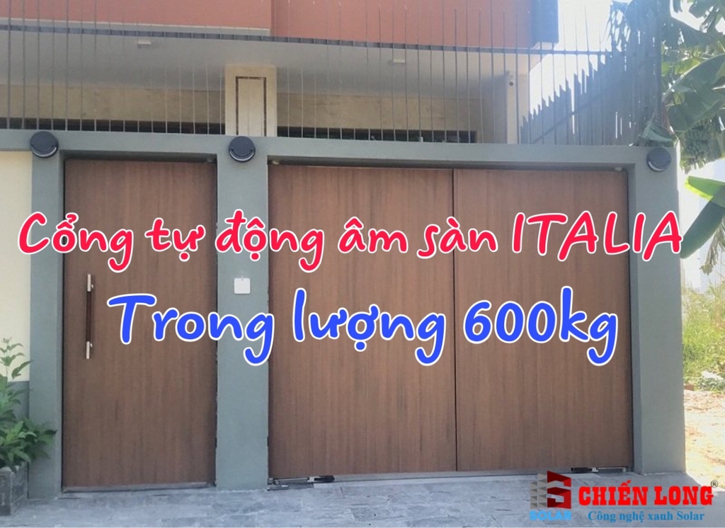 Cổng tự động motor xoay âm sàn LE'TRON L5000