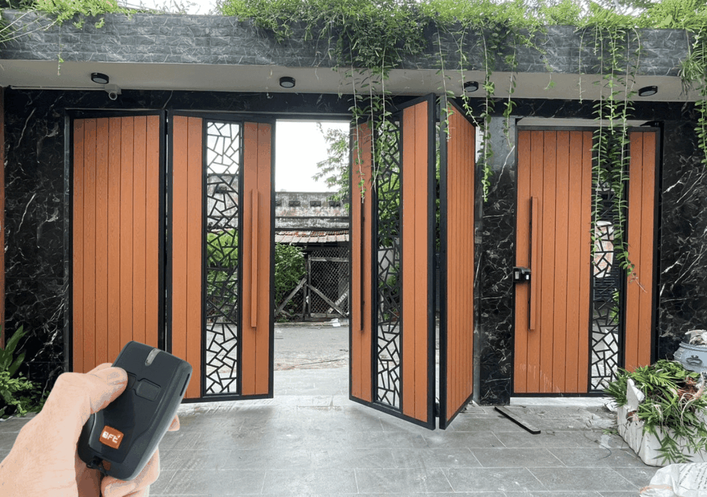 Báo Giá Cổng Âm Sàn Tự Động
