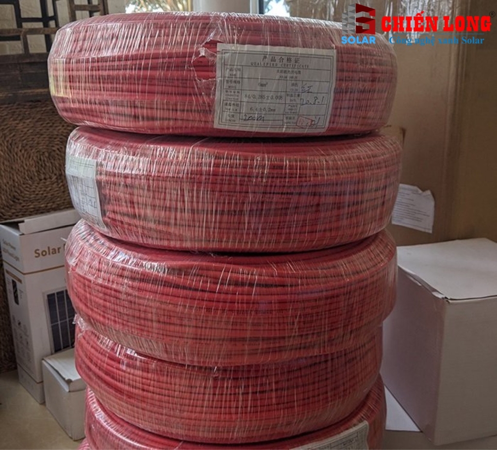 Dây cáp điện Solar DC 4.0 hiệu LEADER