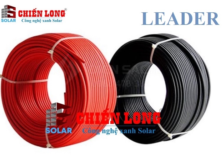 Dây cáp điện Solar DC 4.0 hiệu LEADER