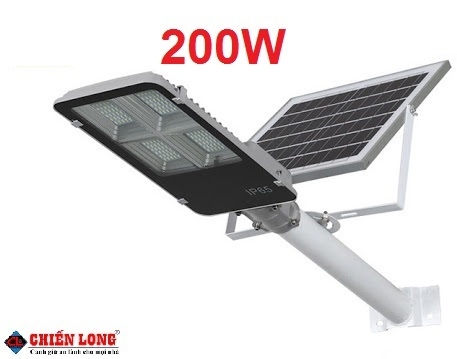 Đèn đường năng lượng mặt trời 200W