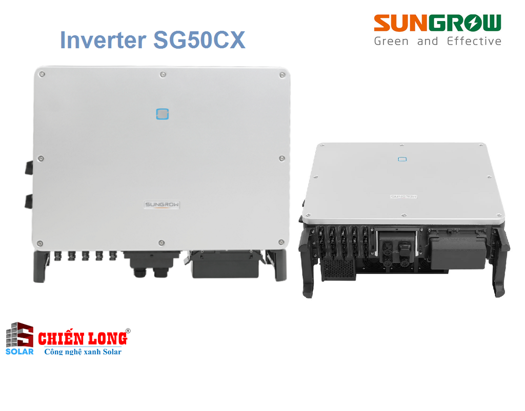 Inverter Sungrow SG50CX Công suất 50kw, 3 Pha Inverter Sungrow SG40CX