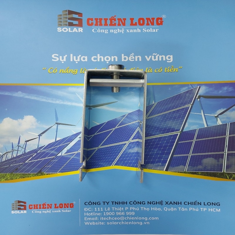 Pát chữ U 40x80 mạ kẽm kẹp dưới pin mặt trời | Lục giác Inox 304 | Giá Sỉ Rẻ Nhất