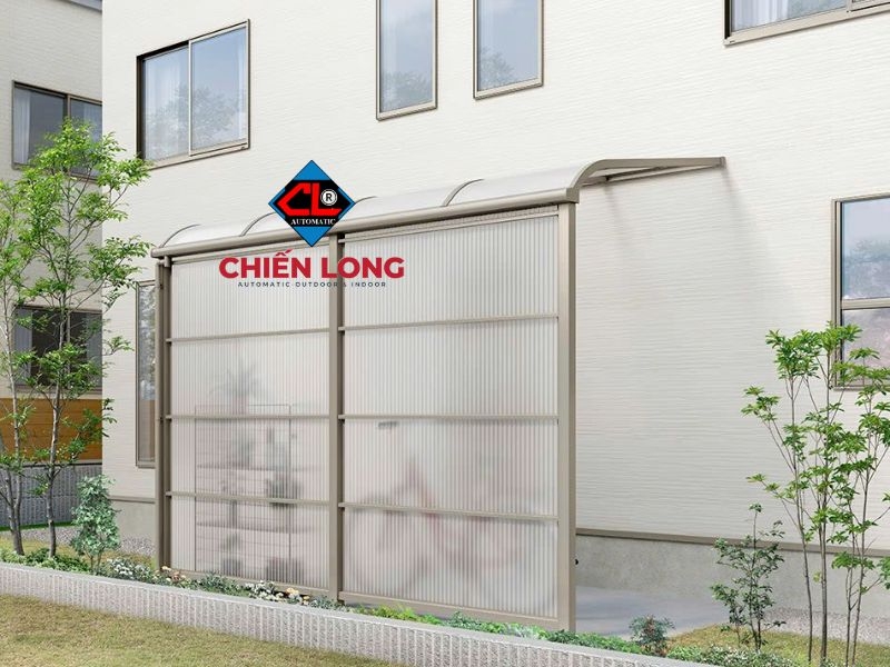 Mái che polycarbonate khung nhôm - Công nghệ tiên tiến, tiện ích vượt trội