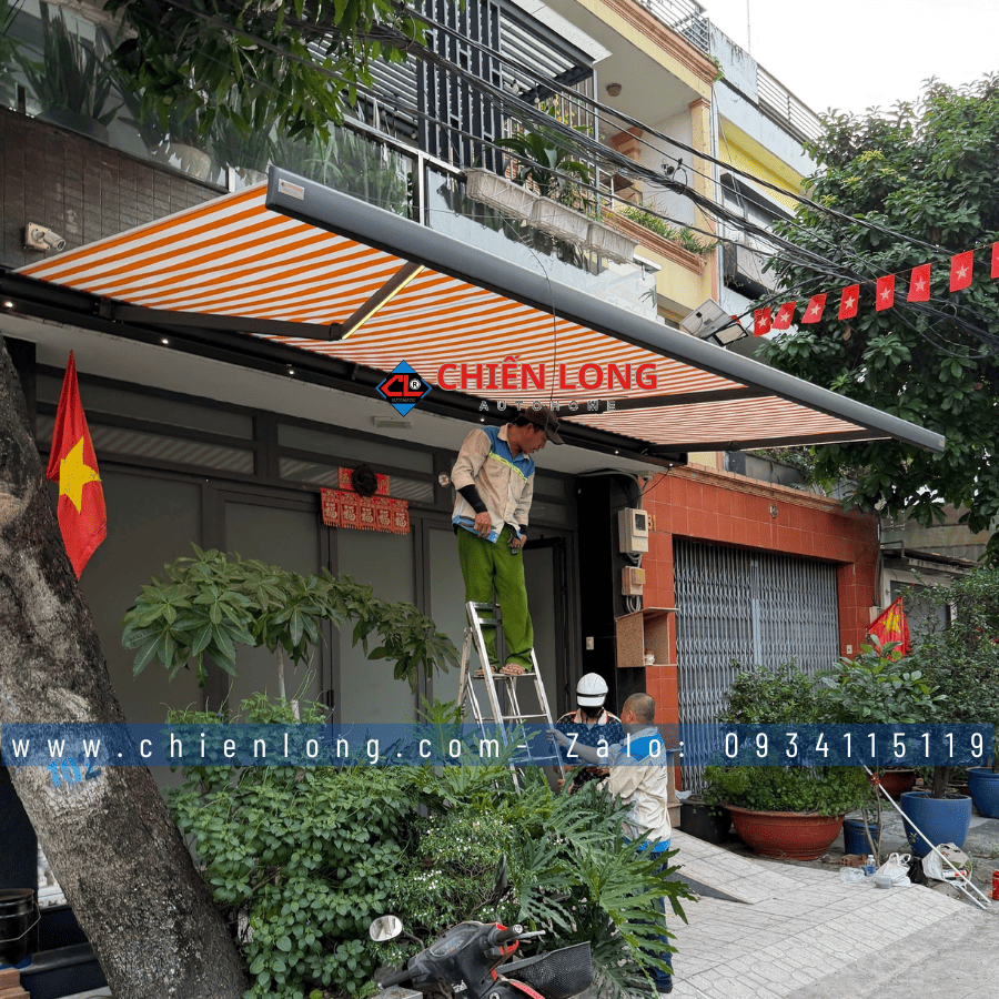 Cập Nhật Bảng Báo Giá Mái Hiên Tự Động Che Nắng Nhập Khẩu 2026