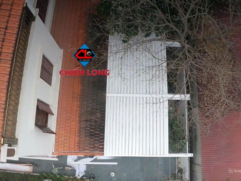 Mái nhôm xếp trượt Ziczac tự động CSFB - 03 - sản phẩm chất lượng Châu Âu nhập khẩu 100%