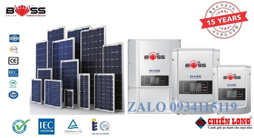 Báo giá nguyên bộ điện năng lượng mặt trời Hòa lưới 5.5KW