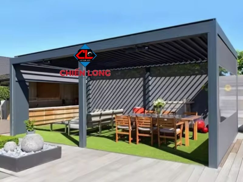 Nhà chòi hợp kim nhôm – Giải pháp nâng tầm đẳng cấp cho không gian sân vườn hiện đại