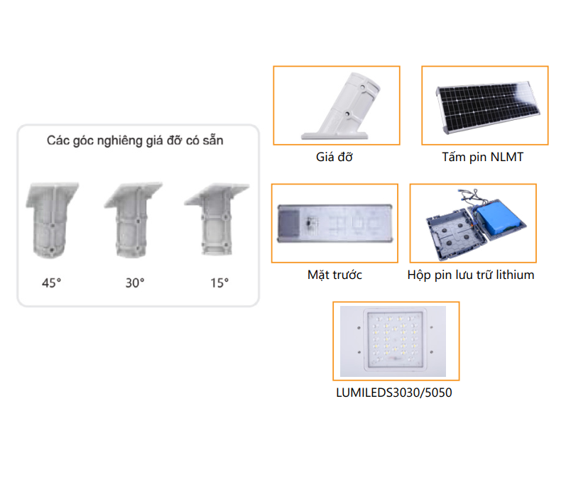 Đèn năng lượng mặt trời Đường phố 40W SOKOYO KY-Y-YF-002 (All in One)