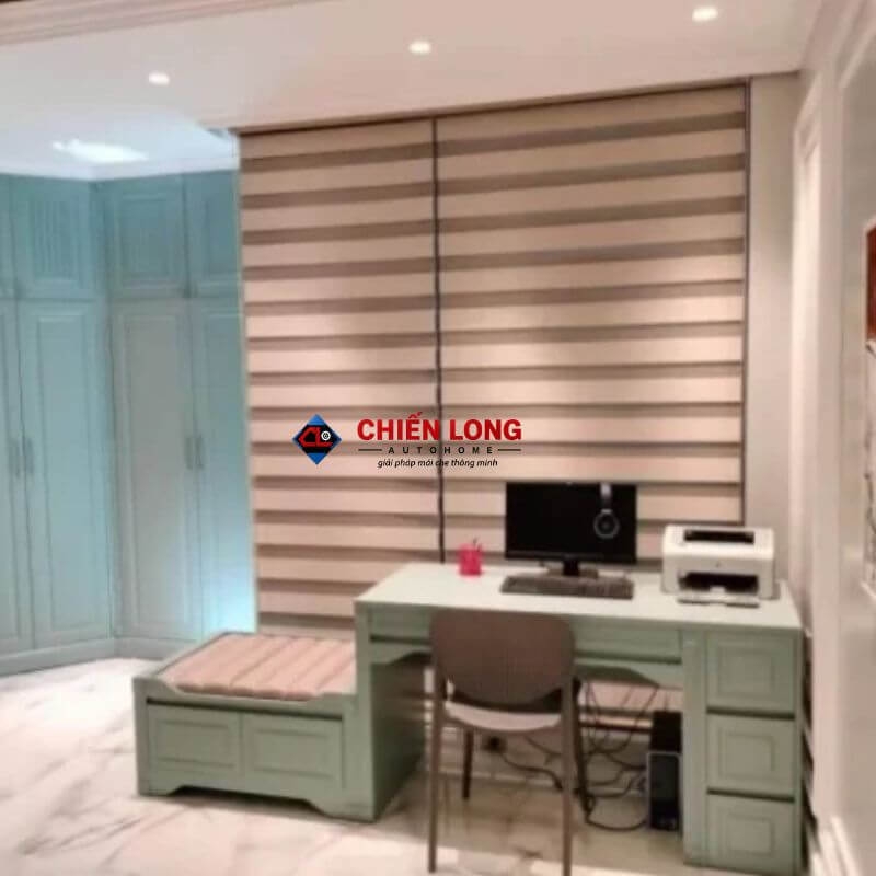 Rèm cầu vồng che nắng cửa kính