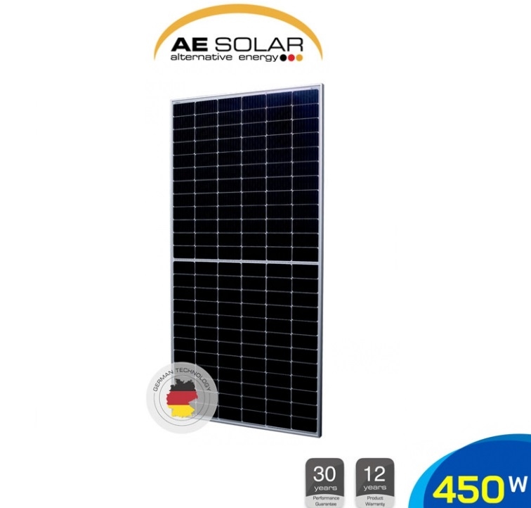 Tấm pin AE Solar 540Wp | AE540HM6L-72 Mono Half Cell