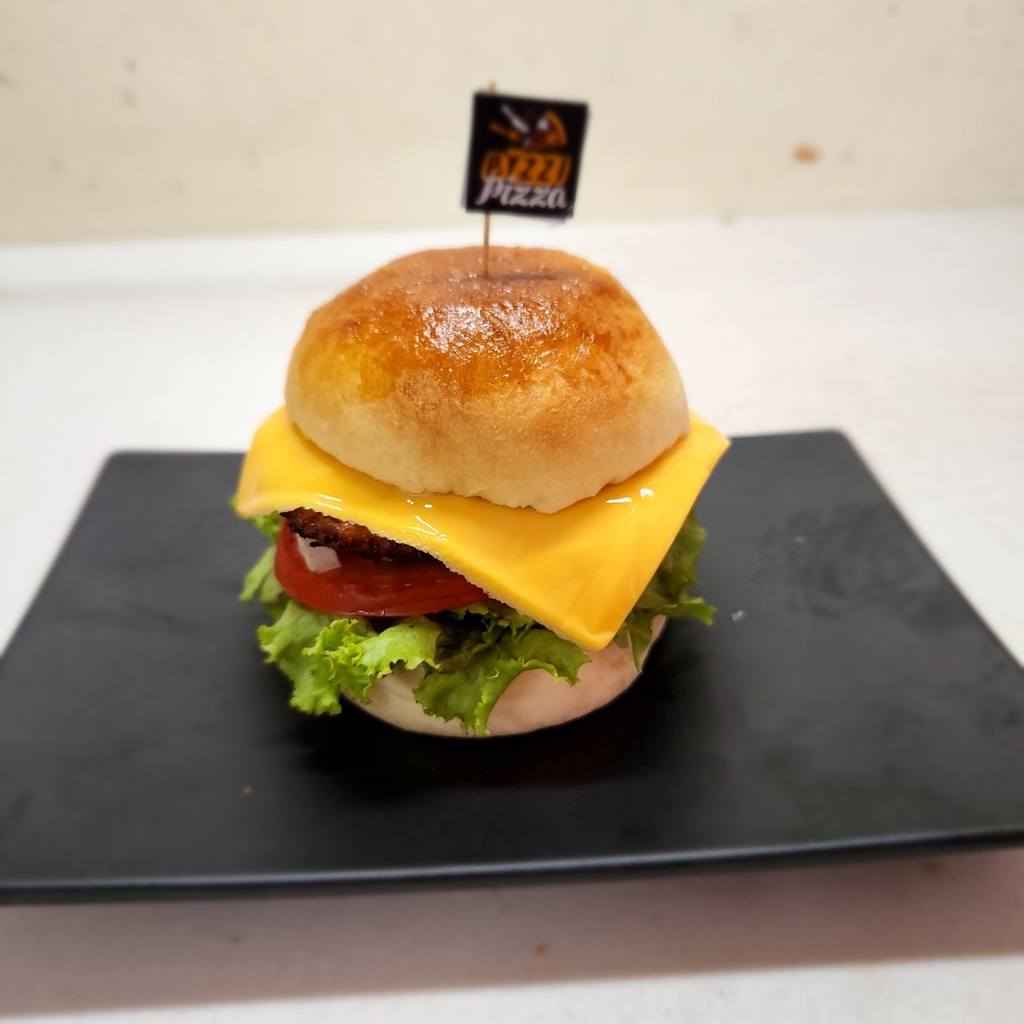 Hamburger Gà BBQ