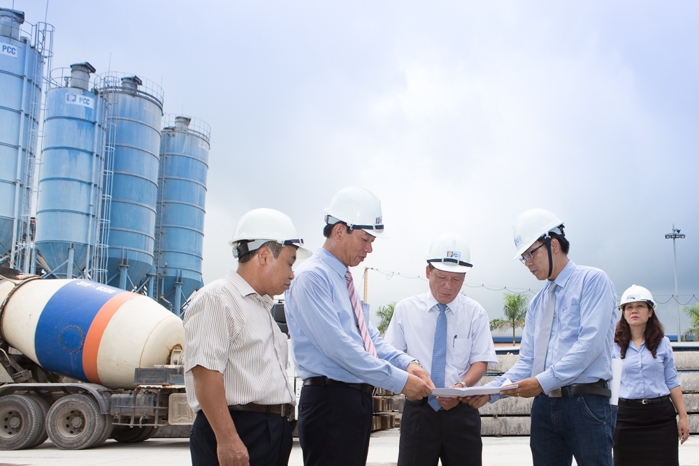 Trạm trộn bê tông Petrolimex
