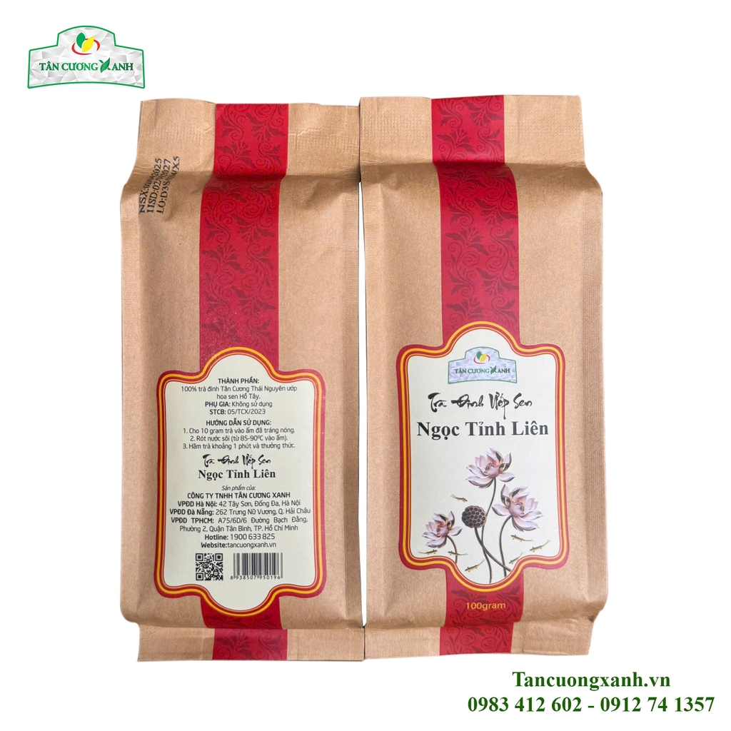 Trà Đinh Ướp Sen Ngọc Tỉnh Liên - 100gram