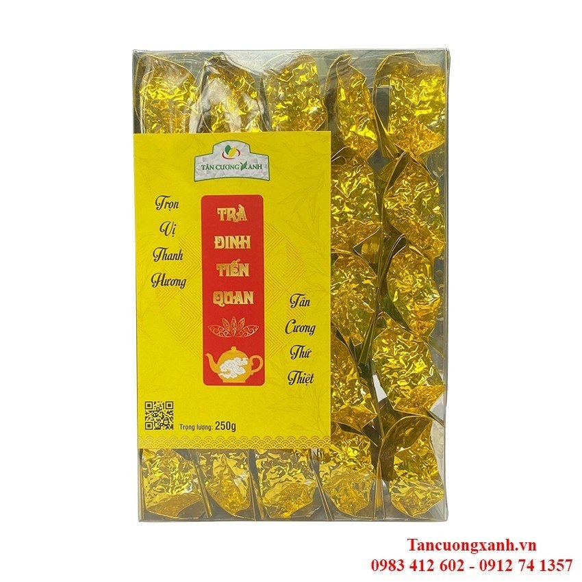 Trà Đinh Tân Cương Tiến Quan 250gram - Trà Ấm