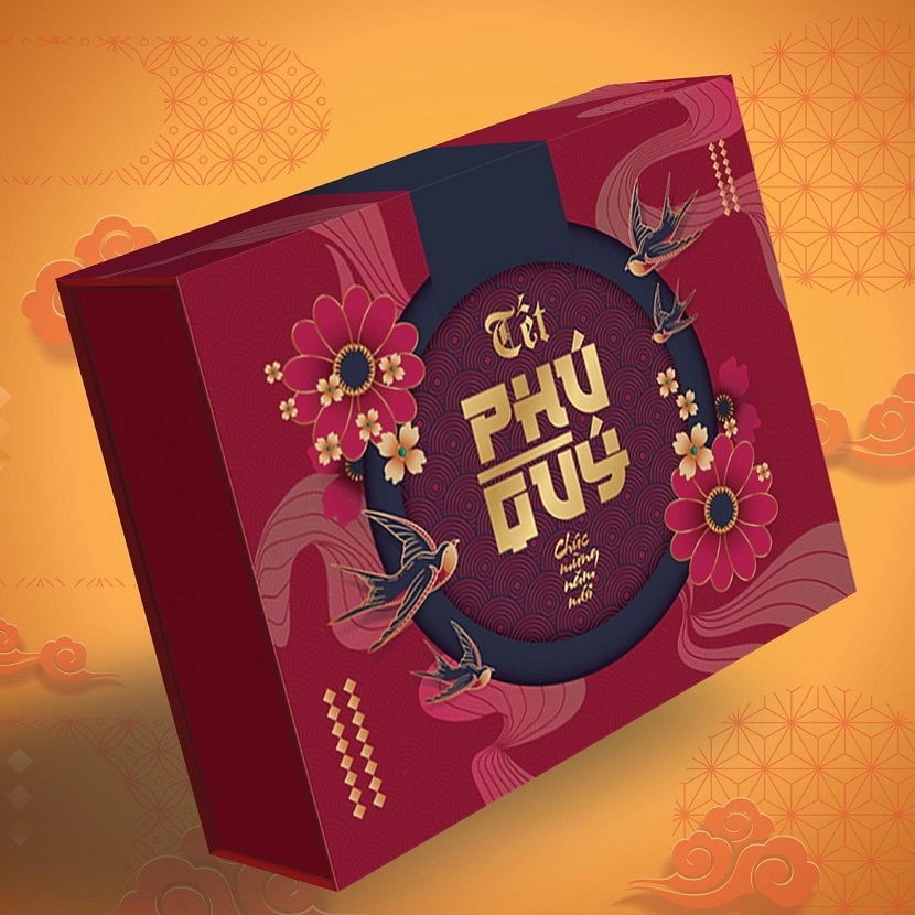 Hộp Qùa Tết Cao Cấp - Phú Qúy