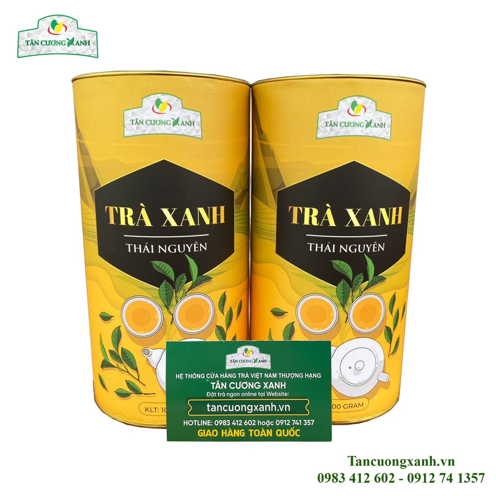 Hộp Trà Xanh Thái Nguyên QT08 - 100gram