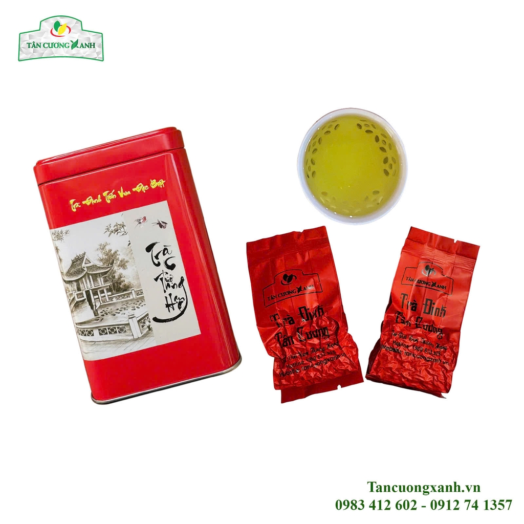 Hộp Trà Đinh Tiến Vua Đặt Biệt 100g - Trà Ấm