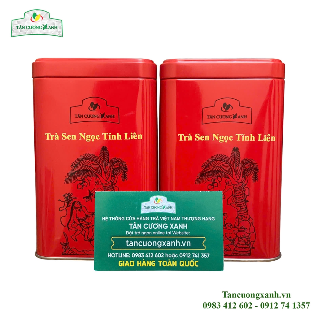 Trà Đinh Ướp Sen Ngọc Tỉnh Liên - Hộp 100gram
