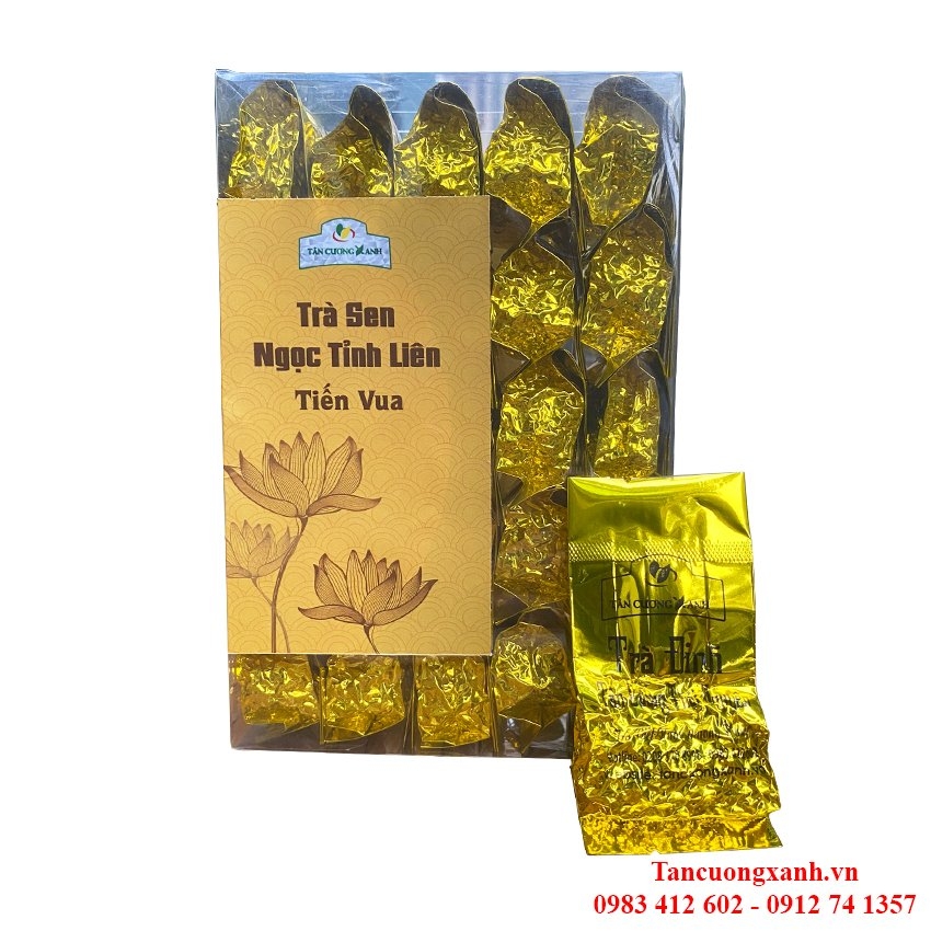 Trà Đinh Ướp Sen Ngọc Tỉnh Liên Tiến Vua 250gram