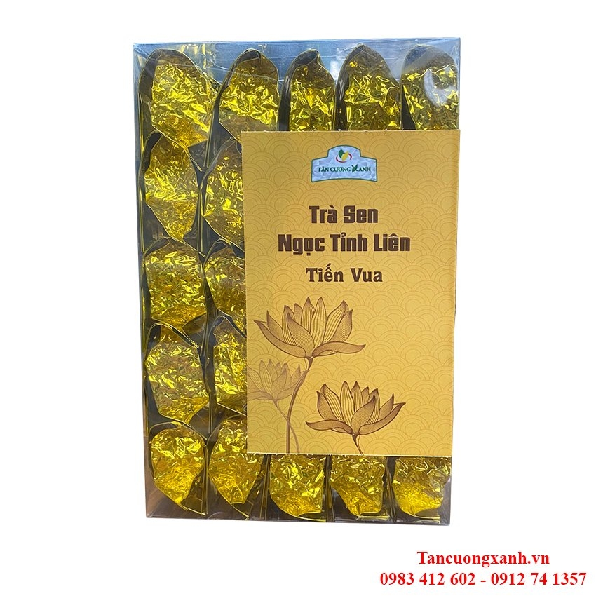 Trà Đinh Ướp Sen Ngọc Tỉnh Liên Tiến Vua 250gram