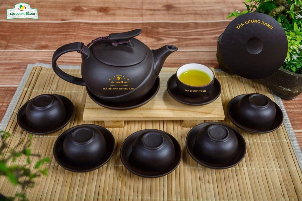 Trà Tân Cương Ướp Nhụy Sen Tây Hồ 200gram