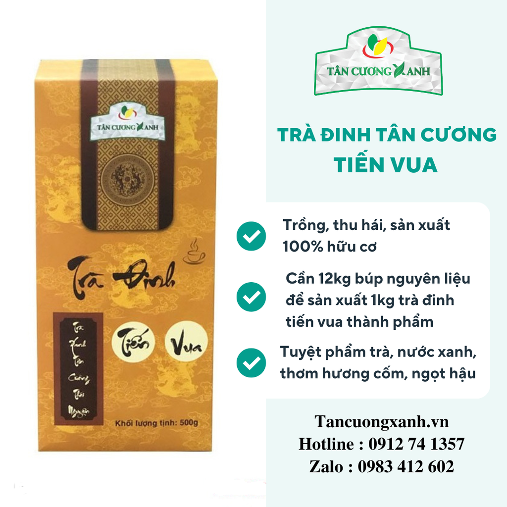 Trà Đinh Tân Cương Tiến Vua 500gram