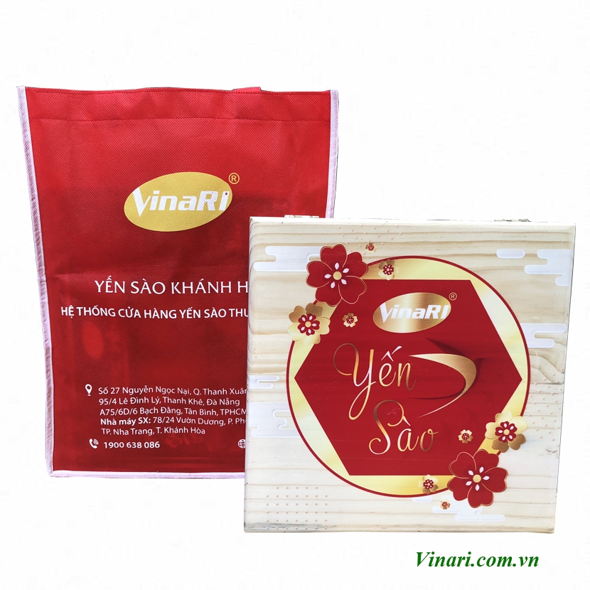 Tổ Yến Sào Tinh Chế Đặc Biệt 100gram - Hộp Gỗ Thông