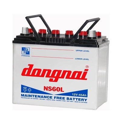 Ắc quy Pinaco 12V 45AH NS60L
