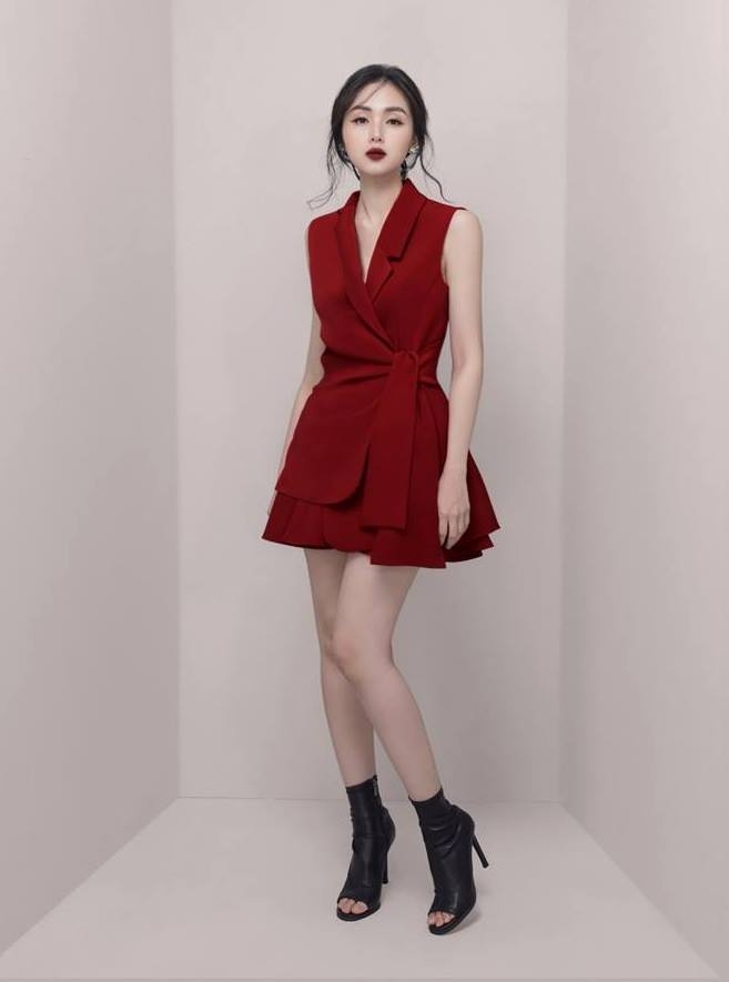 Bộ Vest Nữ Công Sở Màu Xám Váy Ngắn TF112-37 - Tiên Fashion