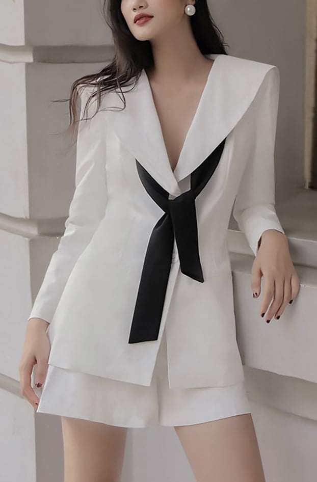 Set vest trắng LESPOIR – Hizu Dress Up