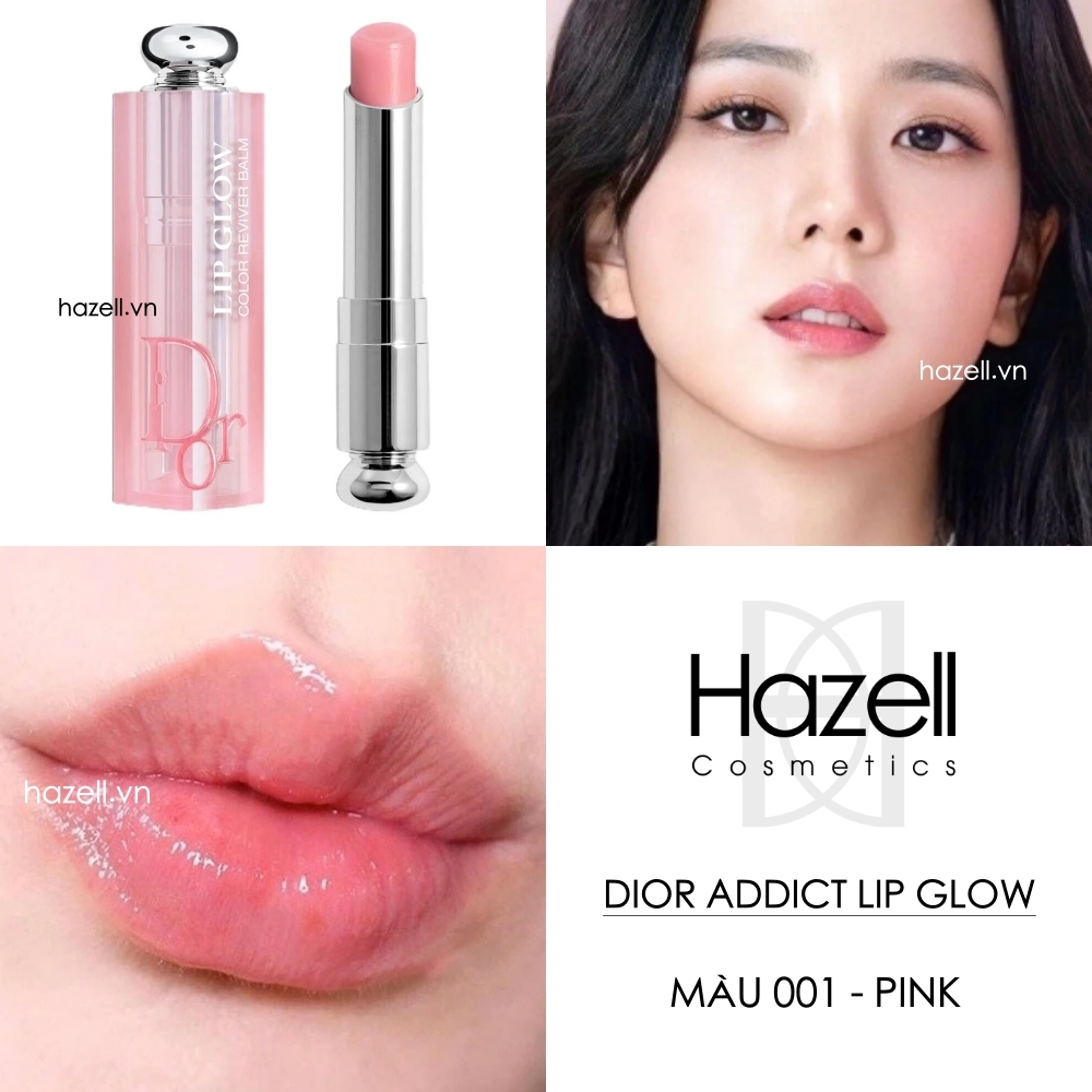 Review Son Dưỡng Dior Lip Glow 010 Holo Pink Màu Hồng Nhạt