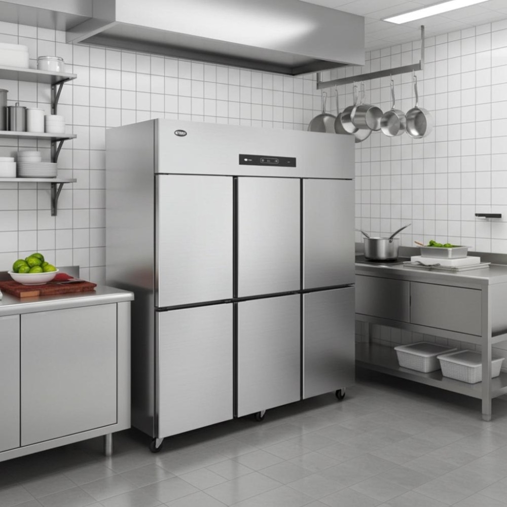 Tủ đông 6 cánh Oucboll BCD-1800Q - 990 lít