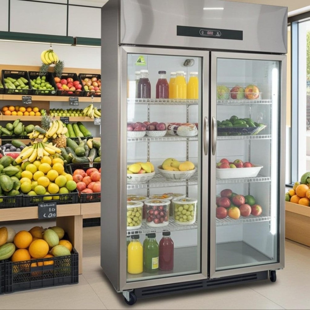 Tủ mát 2 cánh kính Oucboll 700 lít LC-780