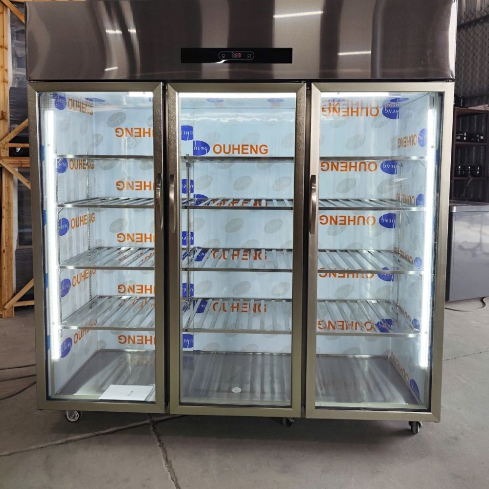 Tủ mát trưng bày 3 cánh kính 1160 lít Oucboll LC-1160