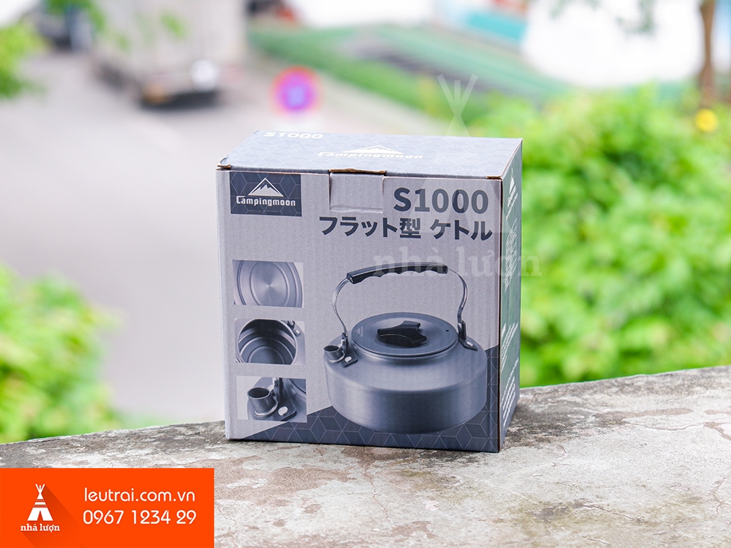 Ấm nước dã ngoại Campingmoon S1000