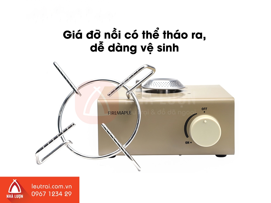 Bếp Gas Dã Ngoại Fire Maple Lac Butane Gas Cartridge Stove