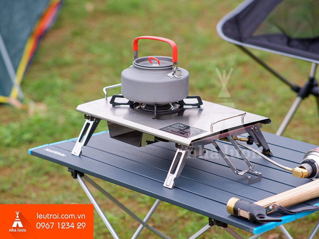 Bếp gas dã ngoại Glamping để bàn Naturehike NH20RJ001