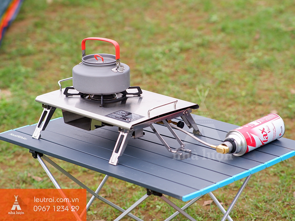 Bếp gas dã ngoại Glamping để bàn Naturehike NH20RJ001