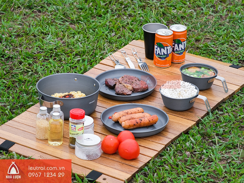 Bộ nồi bát đĩa Fire-Maple Gourmet Set