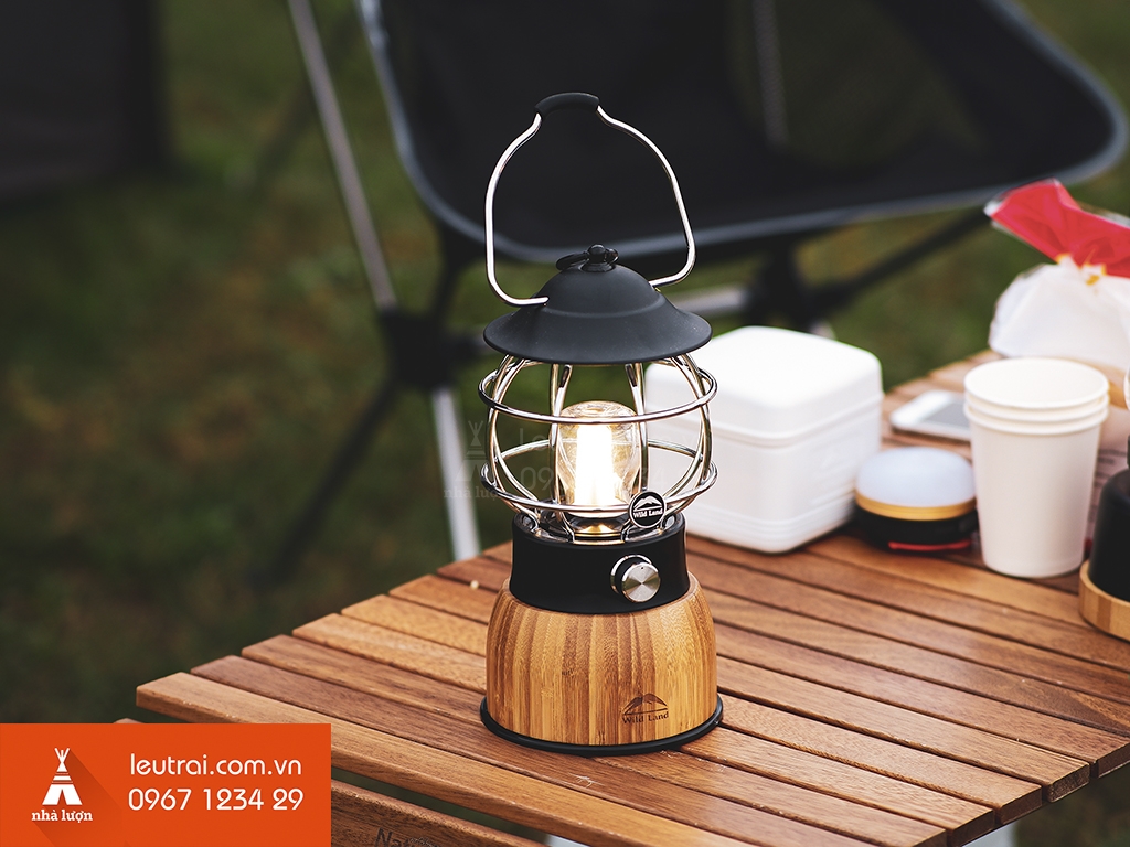 Đèn Led dã ngoại pin sạc Retro The Harmony Lantern Wild Land