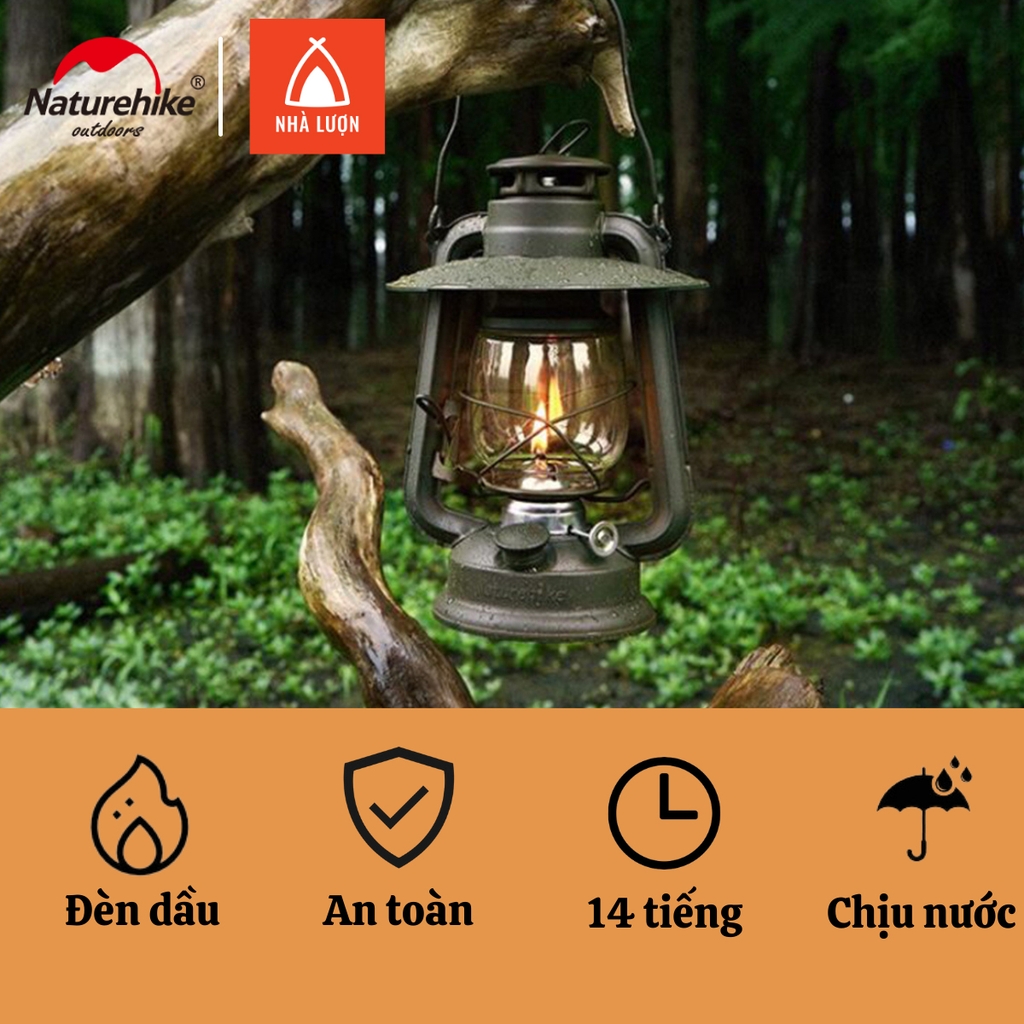 Đèn dầu măng xông Glamping Naturehike NH22ZM003