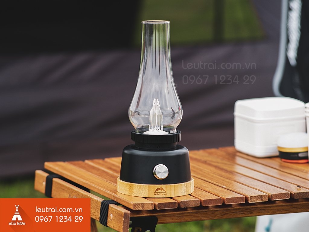 Đèn Led dã ngoại pin sạc Retro Oil Lamp Wild Land