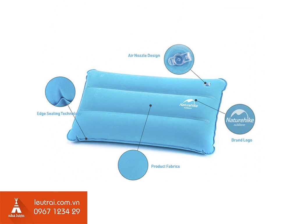 Gối hơi gập gọn Naturehike NH18F018